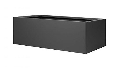 Bloembak vlak - 60x150x40 cm Antraciet