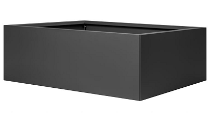 Plantenbak Vlak Antraciet 180x120x40 cm