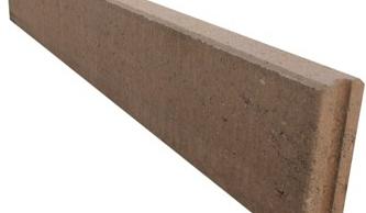 Opsluitband 6x20x100cm warm bruin