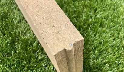 Opsluitband 6x20x100cm zand beige
