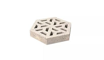 SCHELLEVIS ® OUD HOLL. ECO-TEGEL 37,5X37,5X7 CM CREME