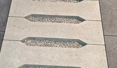 SCHELLEVIS ® OUD HOLL. ECO-TEGEL LANG 100X30X7 CM GRIJS