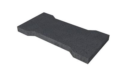 SCHELLEVIS ® OUD HOLL. ECO-TEGEL LANG 100X50X7 CM ANTRACIET