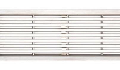 Langstaafrooster RVS 100cm