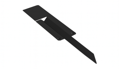 Koppelspies 27.7 cm - Grafiet zwart - verpakt per 50 st.
