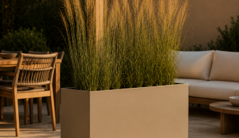 Plantenbak Recta Sepia Beige 90x40x60 cm