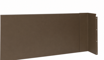 Hoekstuk Inwendig Supra Bruin 15x15x28 cm