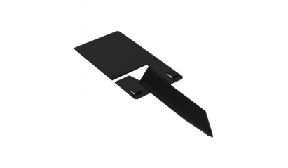 Koppelspies 16.5 cm - Grafiet zwart - per stuk