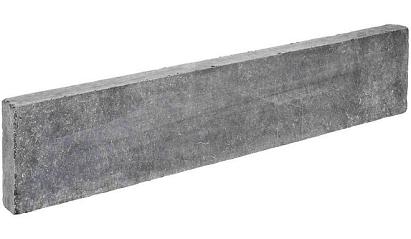 Opsluitband Vietnamese hardsteen 100x20x6 cm soft fin, kant verouderd