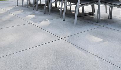 Orient Dark tegel gevlamd + facet 100x100x3 cm.
