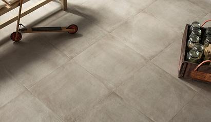 One 20MM Cement tegel 60x60x2 cm.