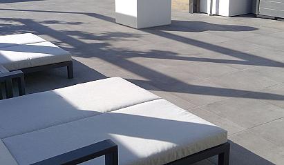 Solido Ceramica 30MM Cemento Smoke tegel 60x60x3 cm.
