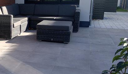 Solido Ceramica 30MM Cemento Smoke tegel 60x60x3 cm.