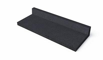 SCHELLEVIS ® OUD HOLL. TRAPTREDE L-VORM 100X40X15 CM CARBON