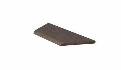 SCHELLEVIS ® OUD HOLL. ZWEMBADRAND HOEK LINKS (100/60X40X5 CM) TAUPE