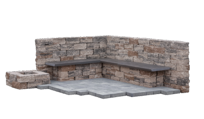COMBIWALL UNO 30X15X12CM KILIMANJARO