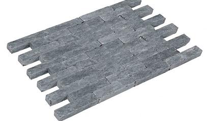 Waalformaat Vietnamese hardsteen 20x5x5 cm soft finish, kanten verouderd
