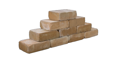 TUMBELWALL GETR. 30X20X10CM MONT BLANC