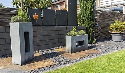 ALLURE BLOCK LINEA*KP*15X15X60CM* BLACK