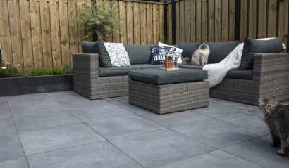 GeoCeramica® 80x80x4 Fumato Mezzo