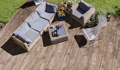 GeoCeramica® 80x40x4 Timber Noce