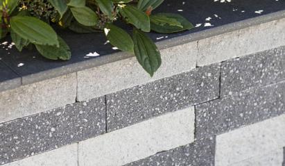 Gevelst. Rox 37,7x9x8,9 noors grijs