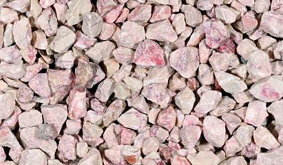 Marbre Rose split 10-20 mm Pallet (20kg zak)