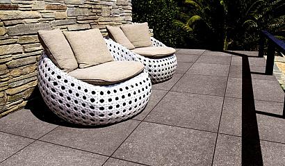 GeoCeramica® 60x60x4 BB Stone Dark Grey