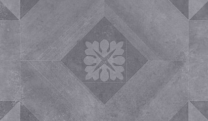 GeoCeramica® 60x60x4 Symbol Block Black