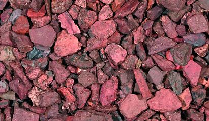 Mijnsplit rood 16-22 mm Pallet (20kg zak)