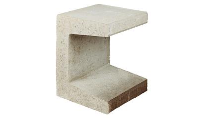 Mini-U-Element Grijs 30x40x30 cm