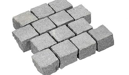 Kinderkoppen Tibet Dark Grey G654 10x10x8 cm gevlamd, dikte gezaagd, kanten gekloofd