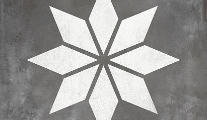 GeoCeramica® 60x60x4 Blooming Black base