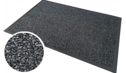 Drooglopermat antraciet innova 90x60 cm
