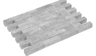 Waalformaat Vietnamese hardsteen 20x5x5 cm grof geschuurd, kanten gezaagd met facet