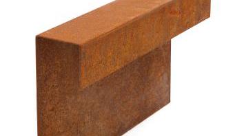 Stapelblok afdek 15x200x5/43 cm Corten