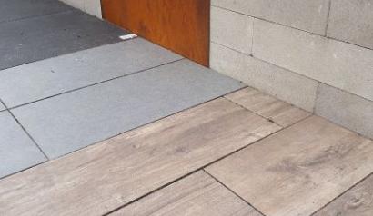 Stapelblok afdek 15x200x5/43 cm Corten