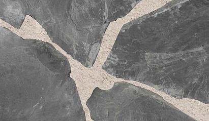 Flagstones Ultra black, ca. 3-4 cm dik 3-5 stuks per m2