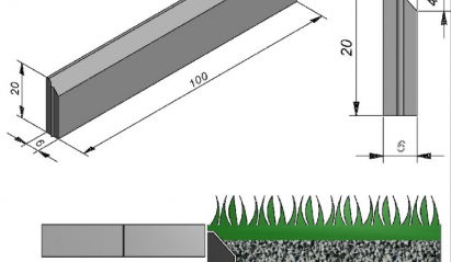 Opsluitband SansVue 6x20x100cm Grijs
