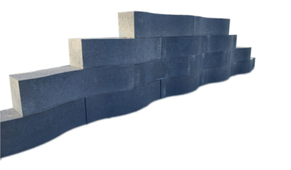 Patio wave 60x15x15 antraciet