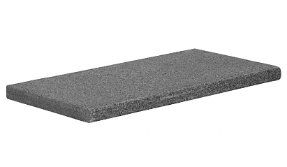 Zwembadrand Tibet Dark Grey 60x30x3 cm, gevlamd, met bullnose