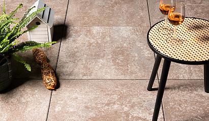 Trippel T 80x80x4 Taupe