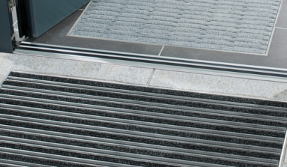 Mat schoonl 60x40x2 CM alum tapijt antra