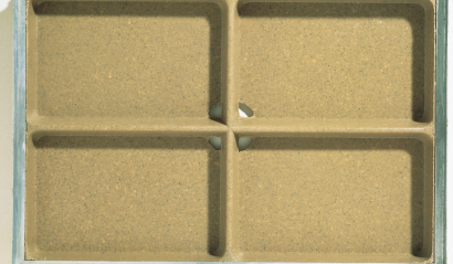 Schoonloperonderbak polymeer 100x50x8cm