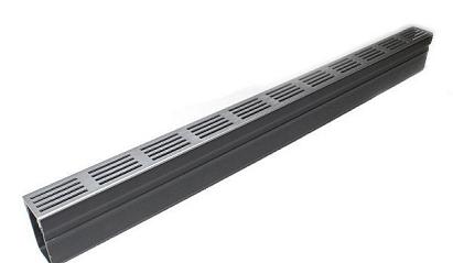 ACO Slim-Line met RVS rooster 100
