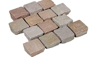 Kinderkoppen Kandla Multicolor 20x14x5/7 cm bekapt, 36 st. per m2