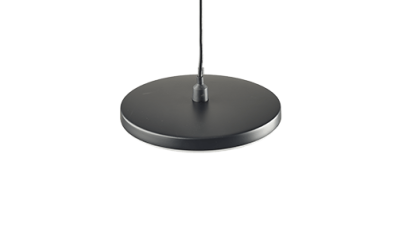 DISC PENDANT 100-230V Black