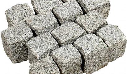 Portugees Graniet Grijs 8x10 cm, (ca. 200 Kg p/m2)